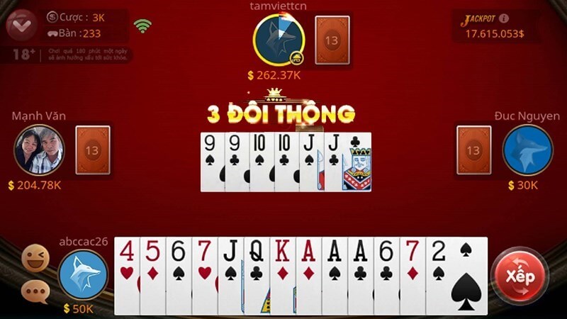 Chơi game tiến lên miền bắc cần phải nắm rõ chi tiết cách chơi
